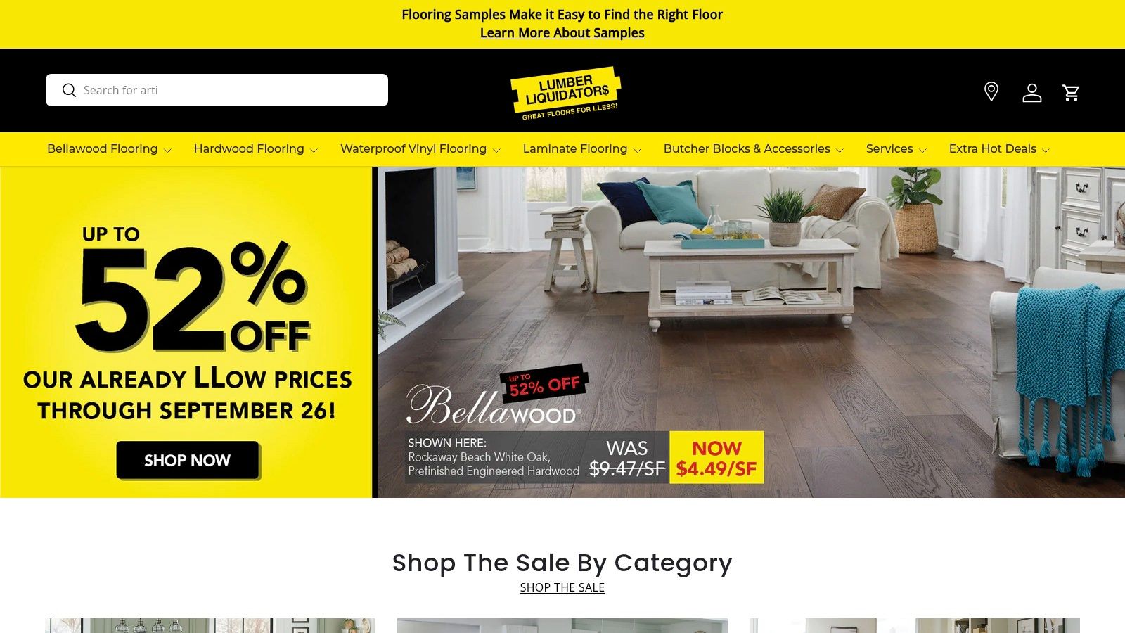 LL Flooring (formerly Lumber Liquidators)