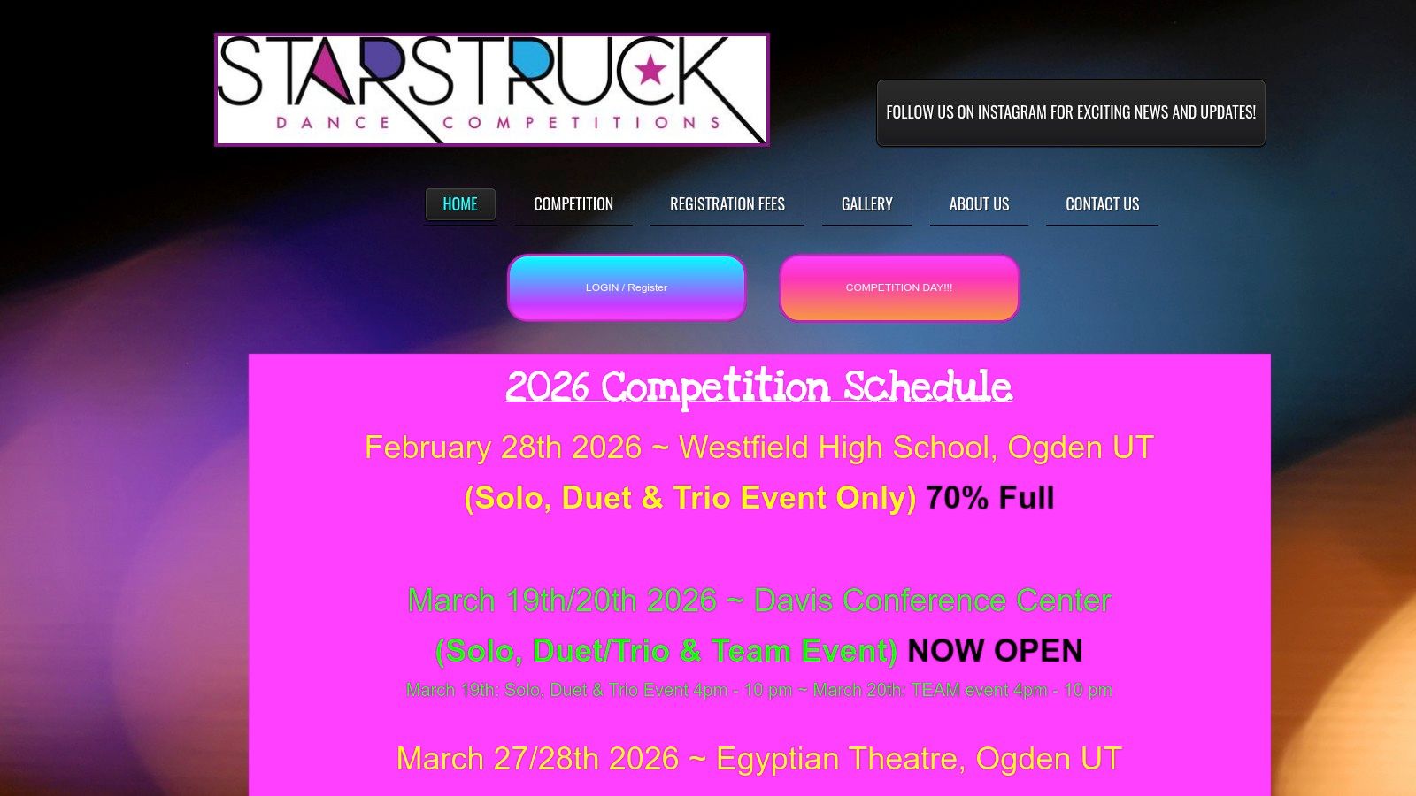 Starstruck Dance Competitions