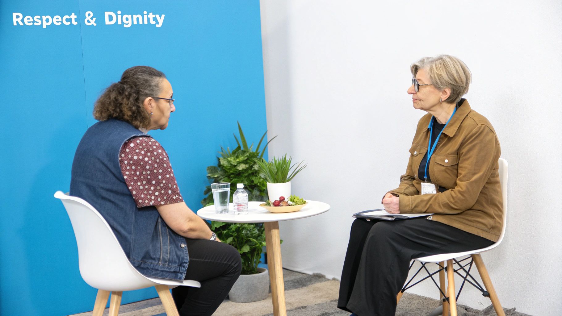 Describe your experience working with people with disabilities