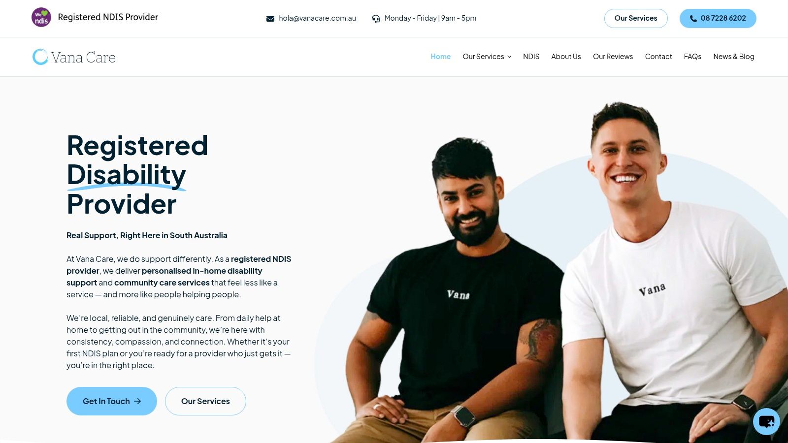 Vana Care: Personalised, Human-First Support