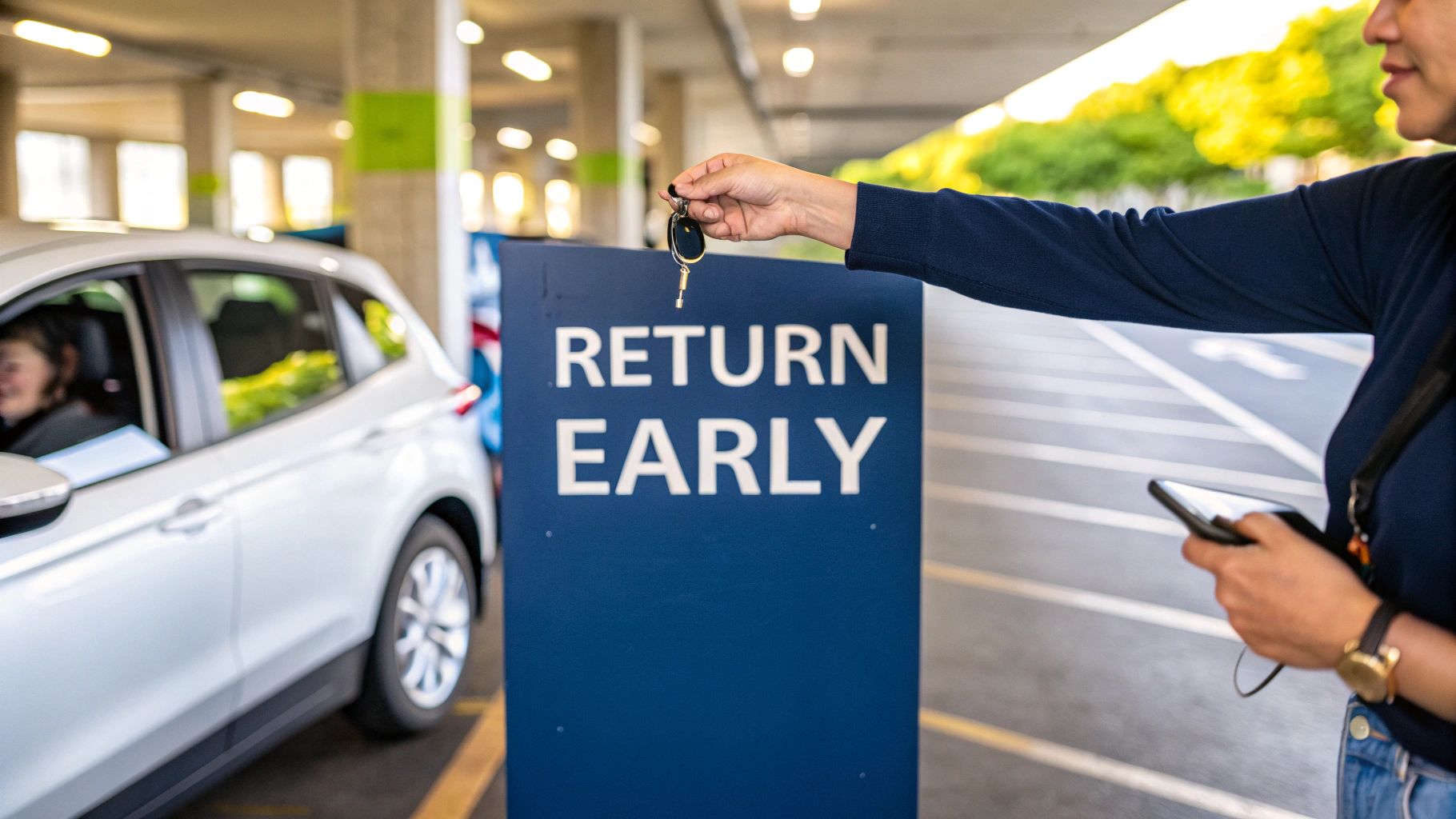 Returning a Rental Car Early A Guide to Fees and Refunds