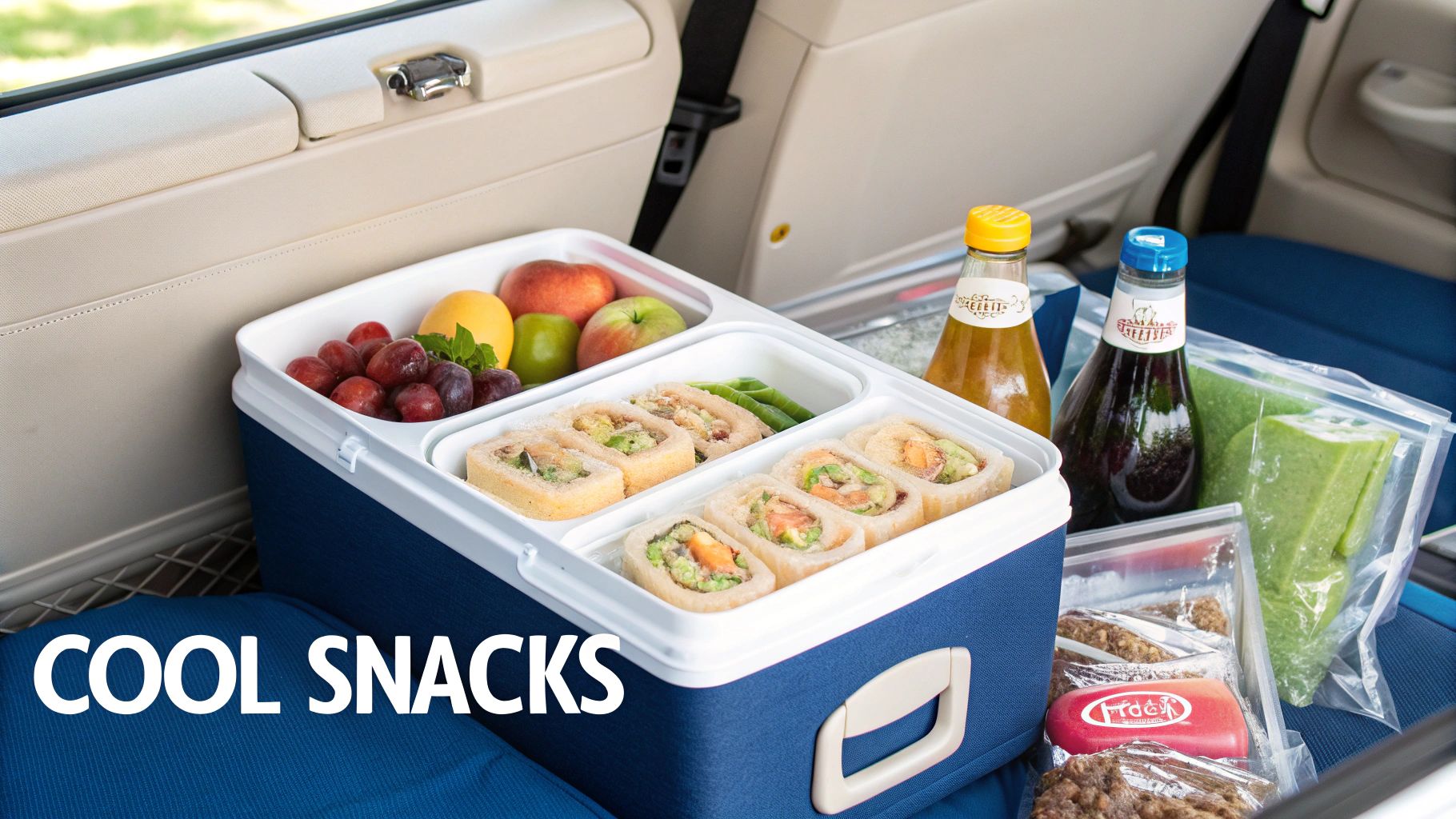 Snack and Beverage Cooler