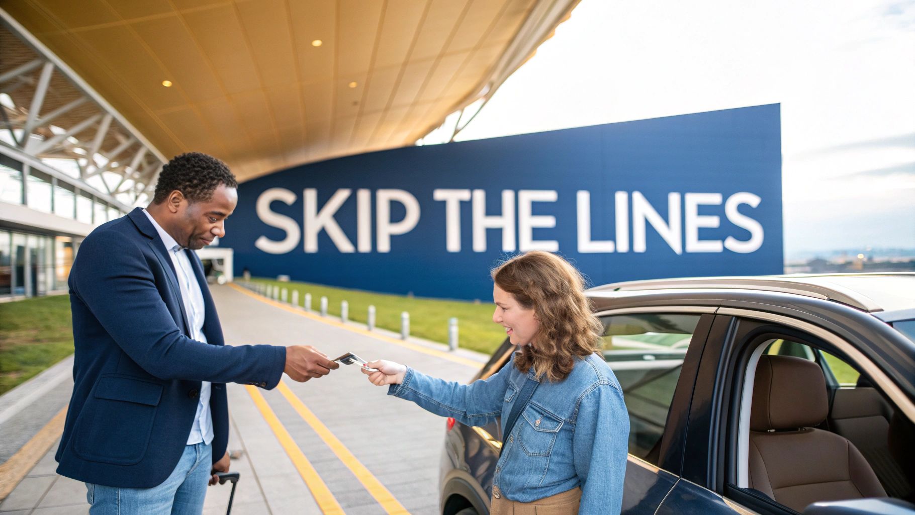 Find a Car Rental Company That Picks You Up and Skip the Lines