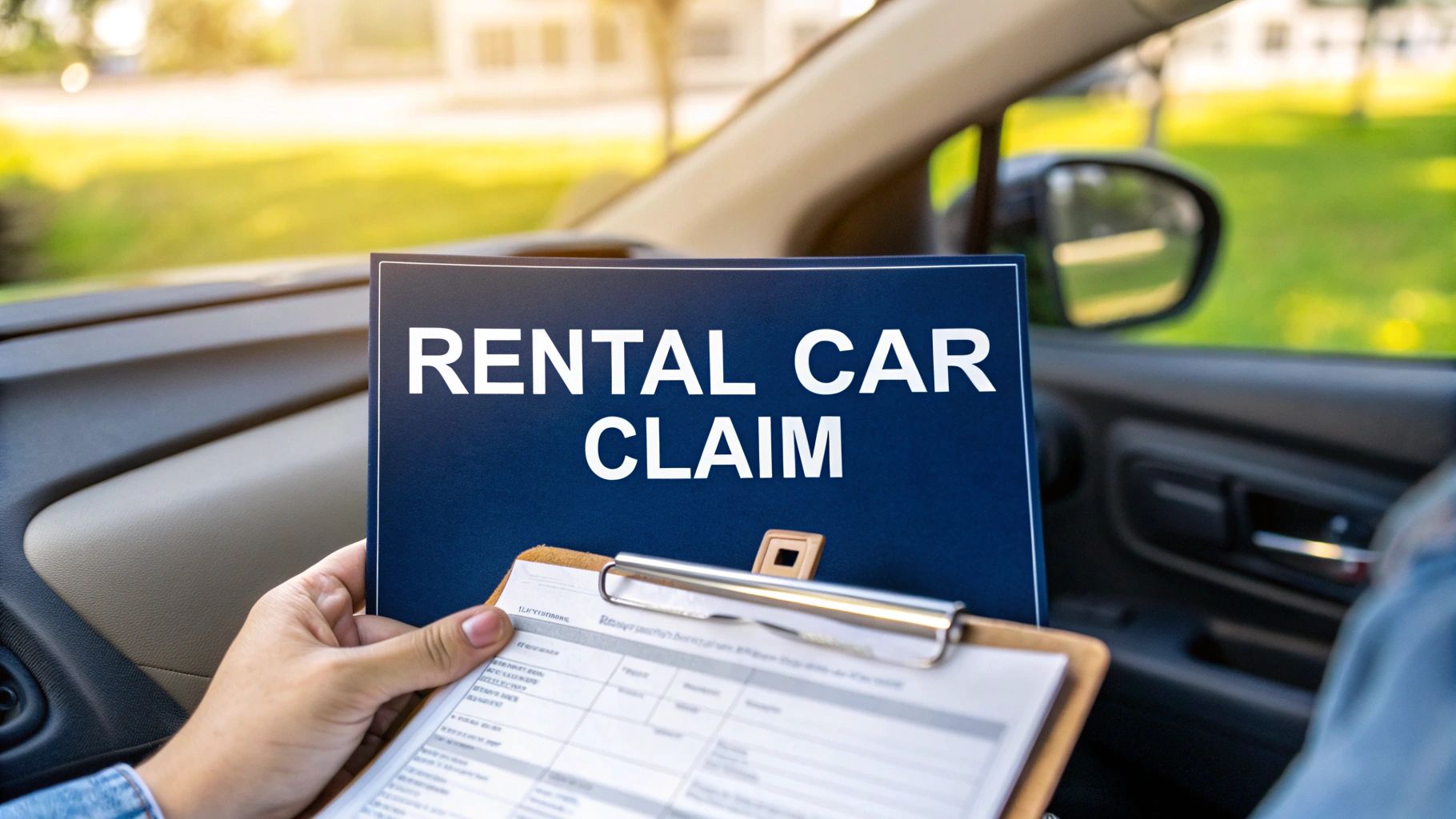 Your Guide to an Insurance Claim Rental Car