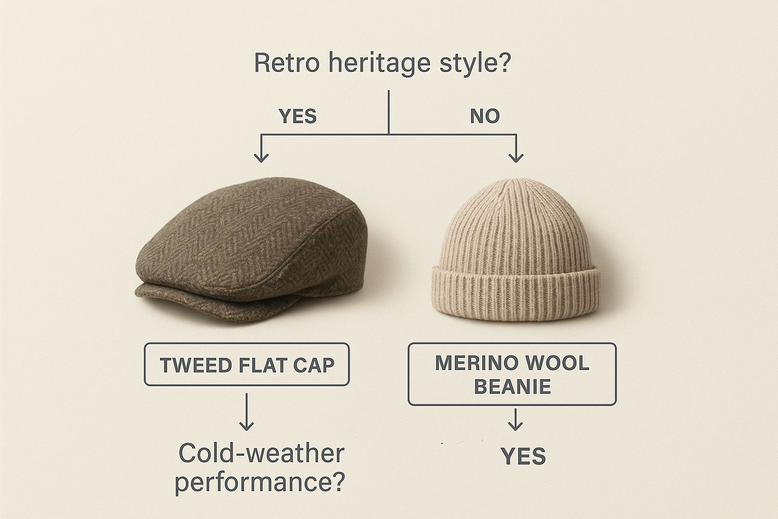 Infographic about golf hat styles