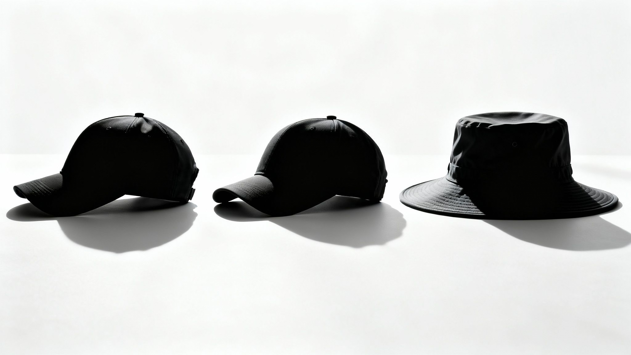 A golfer adjusting their hat on a sunny course