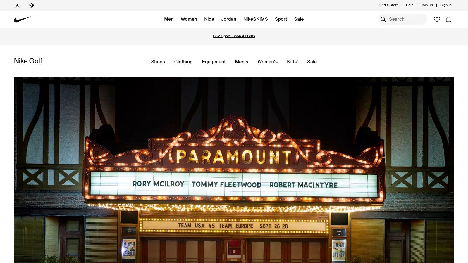 Nike Golf (Nike.com)