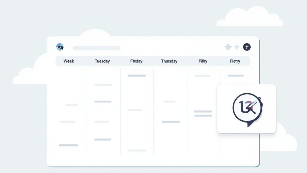 Screenshot from A screenshot of LinkedIn analytics showing engagement spikes during specific days and times of the week.
