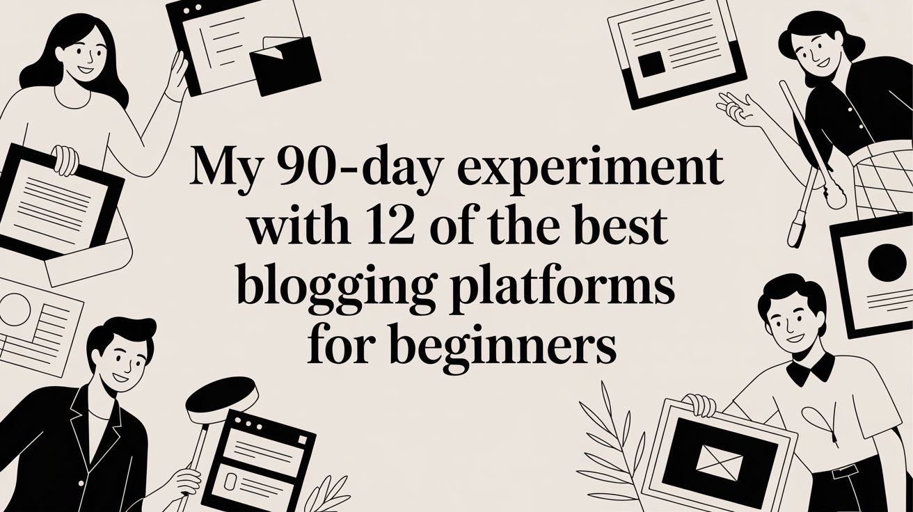 My 90-Day Experiment with 12 of the Best Blogging Platforms for Beginners
