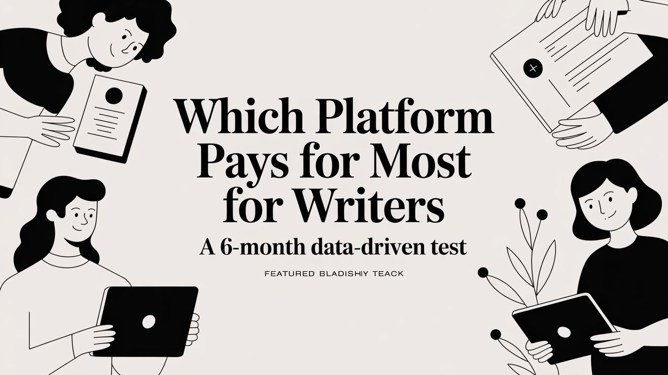 I Spent 6 Months and $1,152 to Find Out Which Platform *Actually* Pays Writers the Most