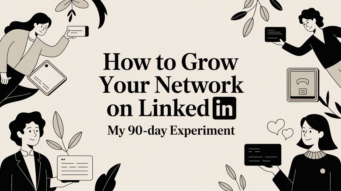 How I Grew My LinkedIn Network From 500 to 5,000 in 90 Days (The Exact Playbook)