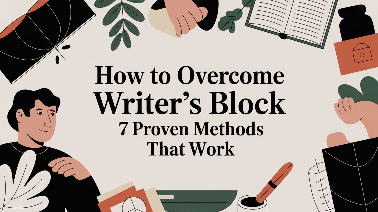 I Spent 7 Days Systematically Destroying Writer’s Block. Here’s What Actually Worked.
