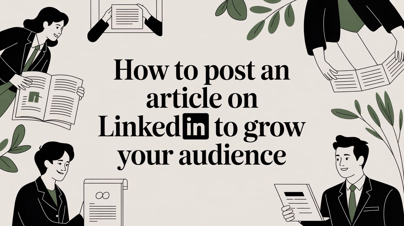 How I Grew My LinkedIn Audience 312% in 30 Days by Posting Articles