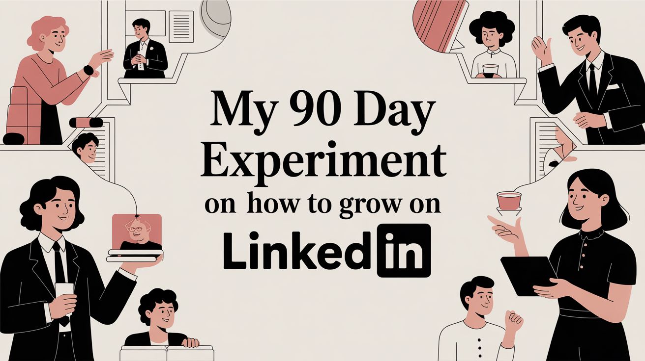 My 90-Day Experiment on How to Grow on LinkedIn (and How I Got a 691% Lift in Impressions)