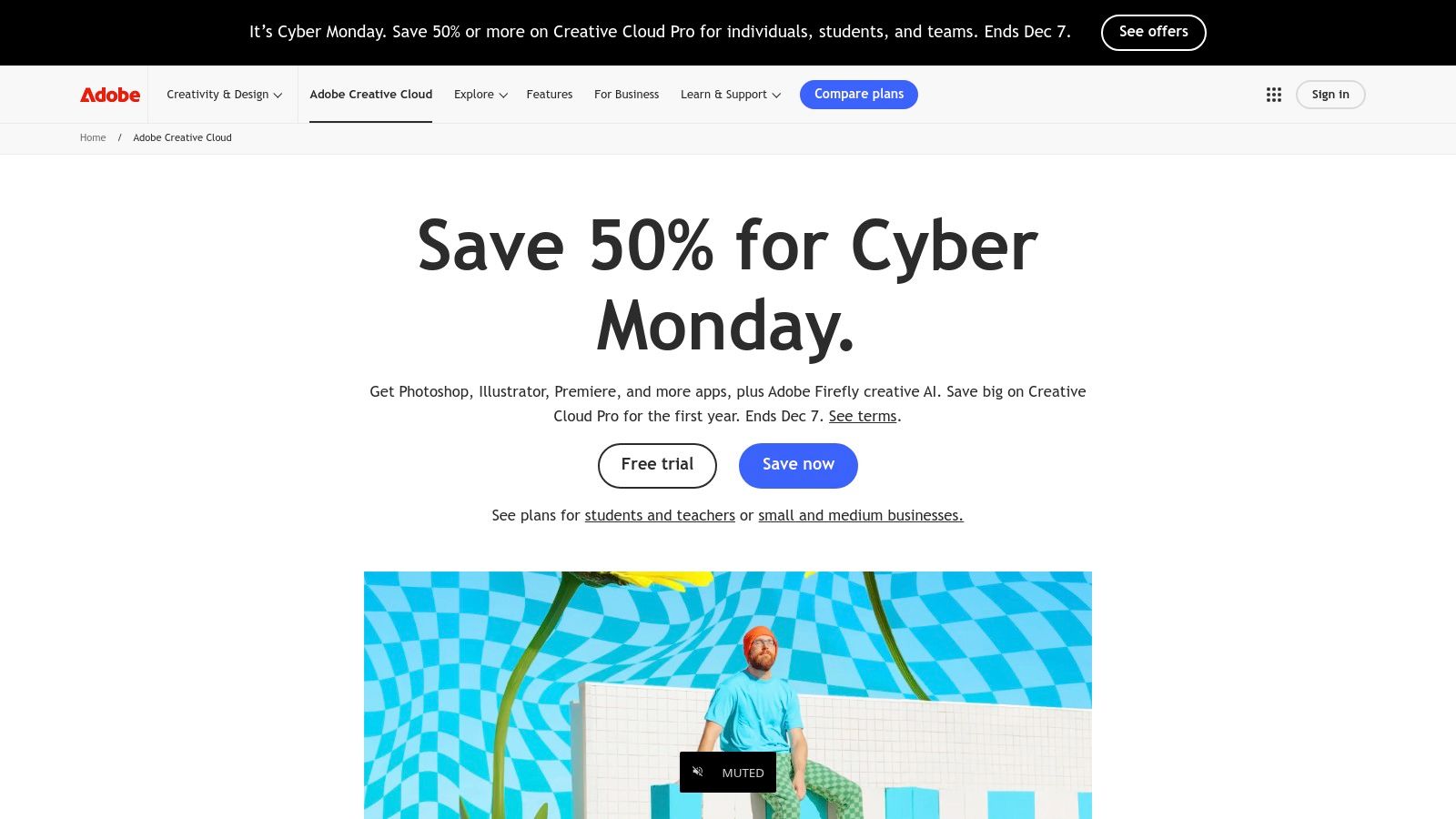 Adobe Creative Cloud and Adobe Express