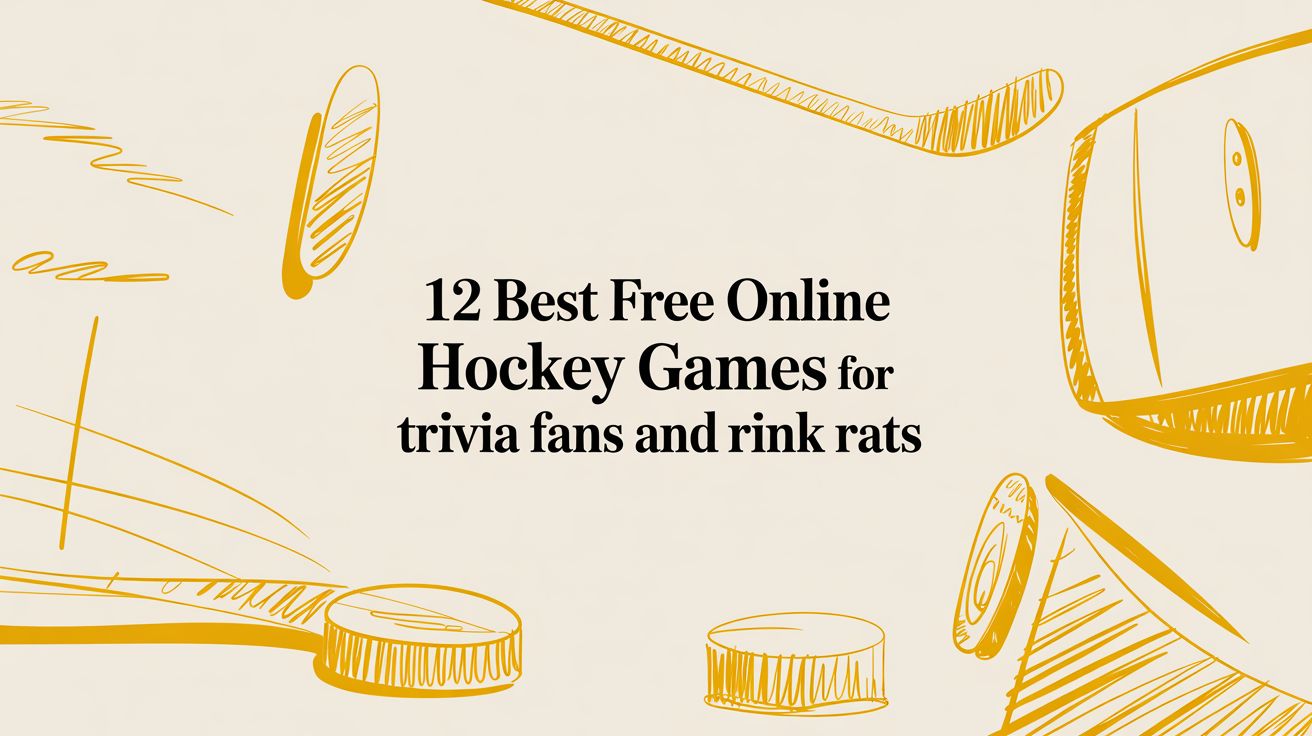 12 Best Free Online Hockey Games for Trivia Fans and Rink Rats