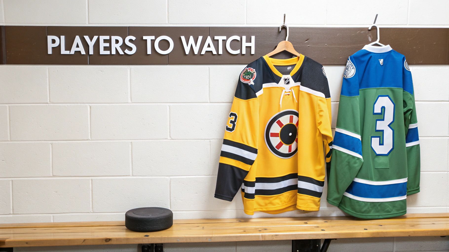 A hockey player celebrating a goal in a packed arena.
