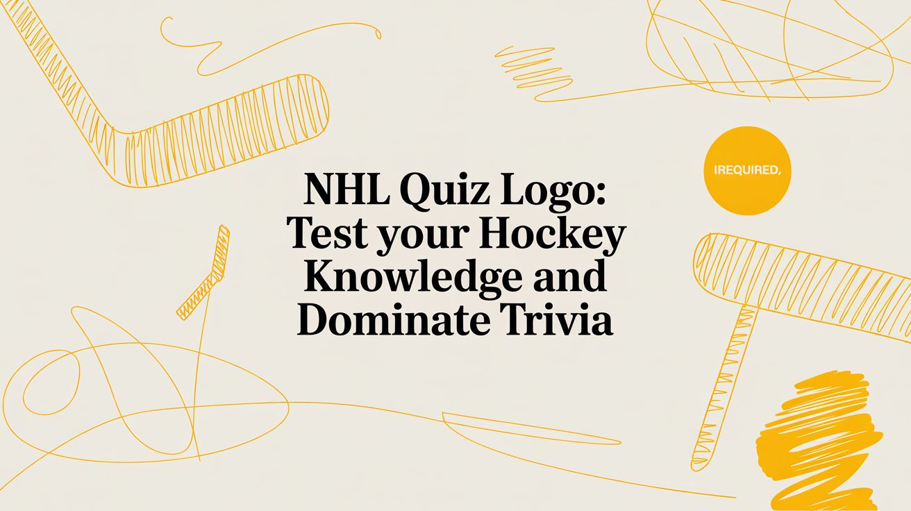 nhl quiz logo: Test Your Hockey Knowledge and Dominate Trivia