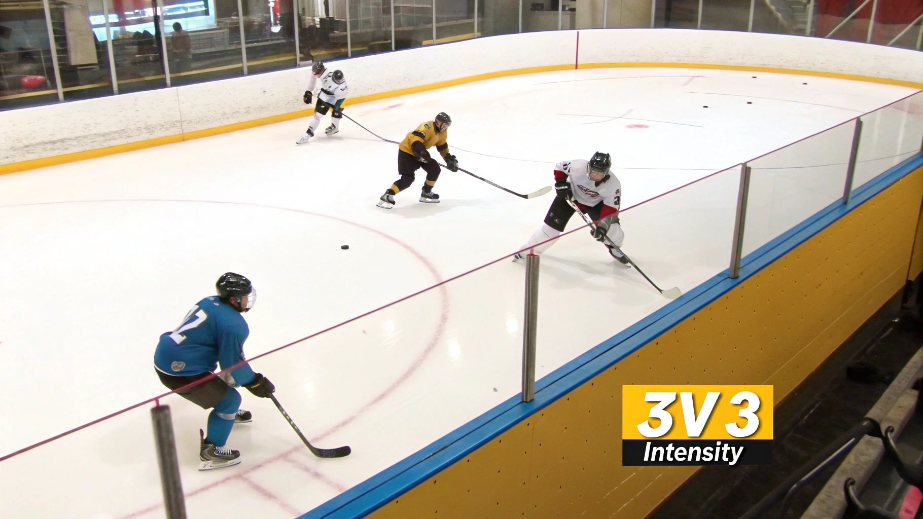 3v3 or 4v4 Small-Area Games