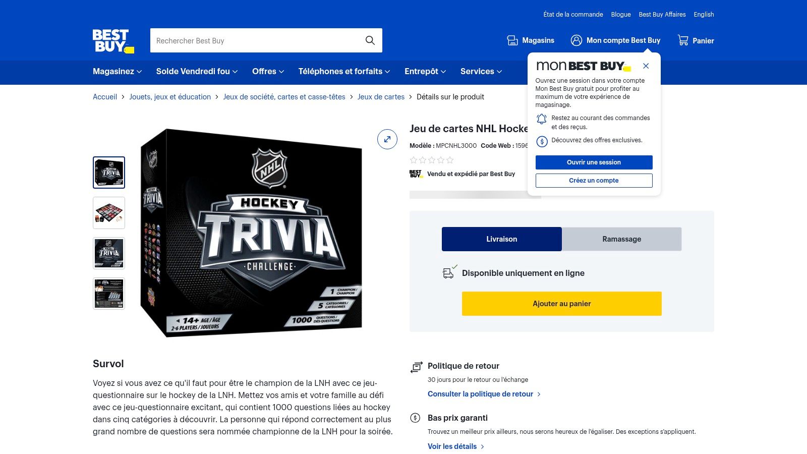 Best Buy Canada (retail-er listings)