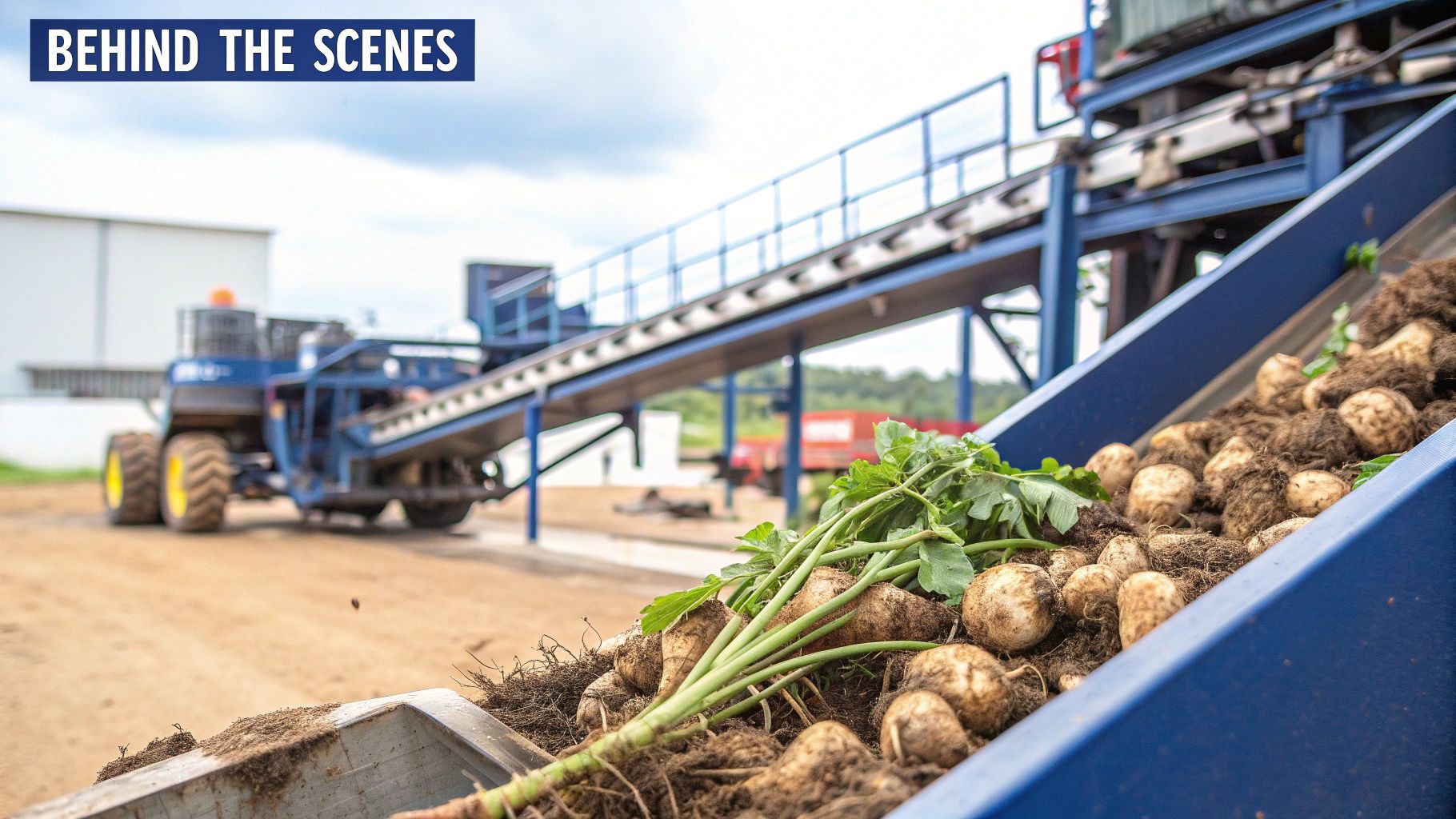 Close-up shot of a liquid manufacturing process, showing clean machinery and a lab-like environment.