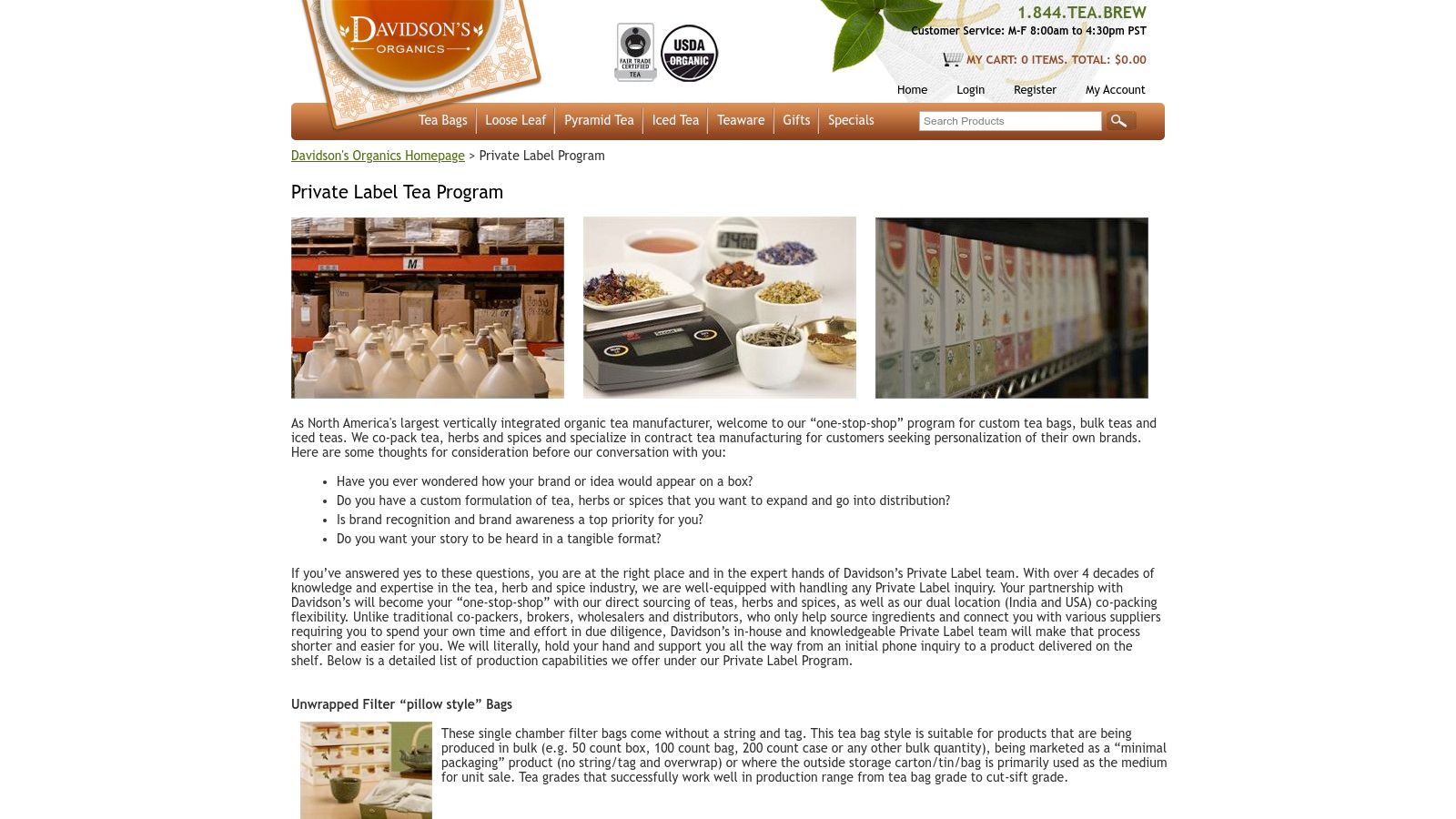 Davidson’s Organics