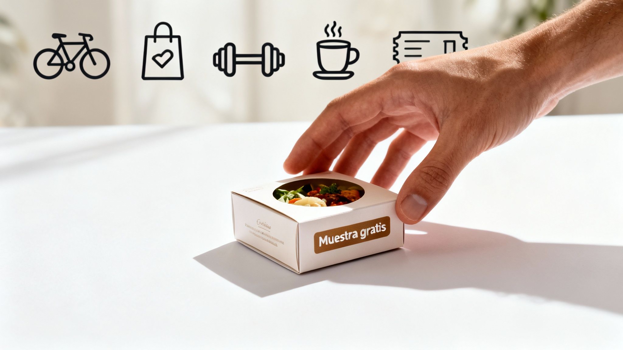 Guía de muestras comida gratis para impulsar las ventas de tu marca