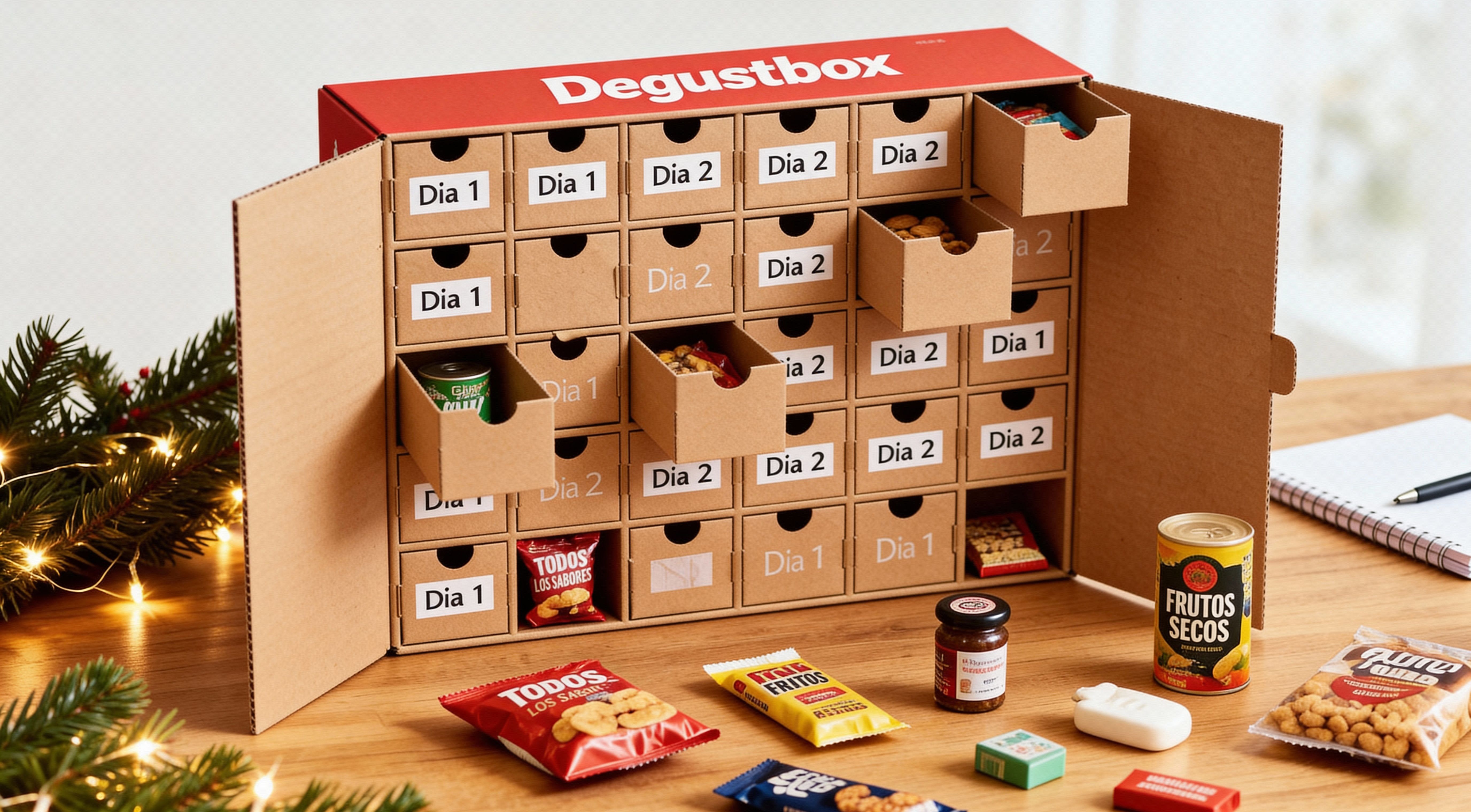 Degustabox calendario adviento la estrategia de sampling que triunfa en Navidad