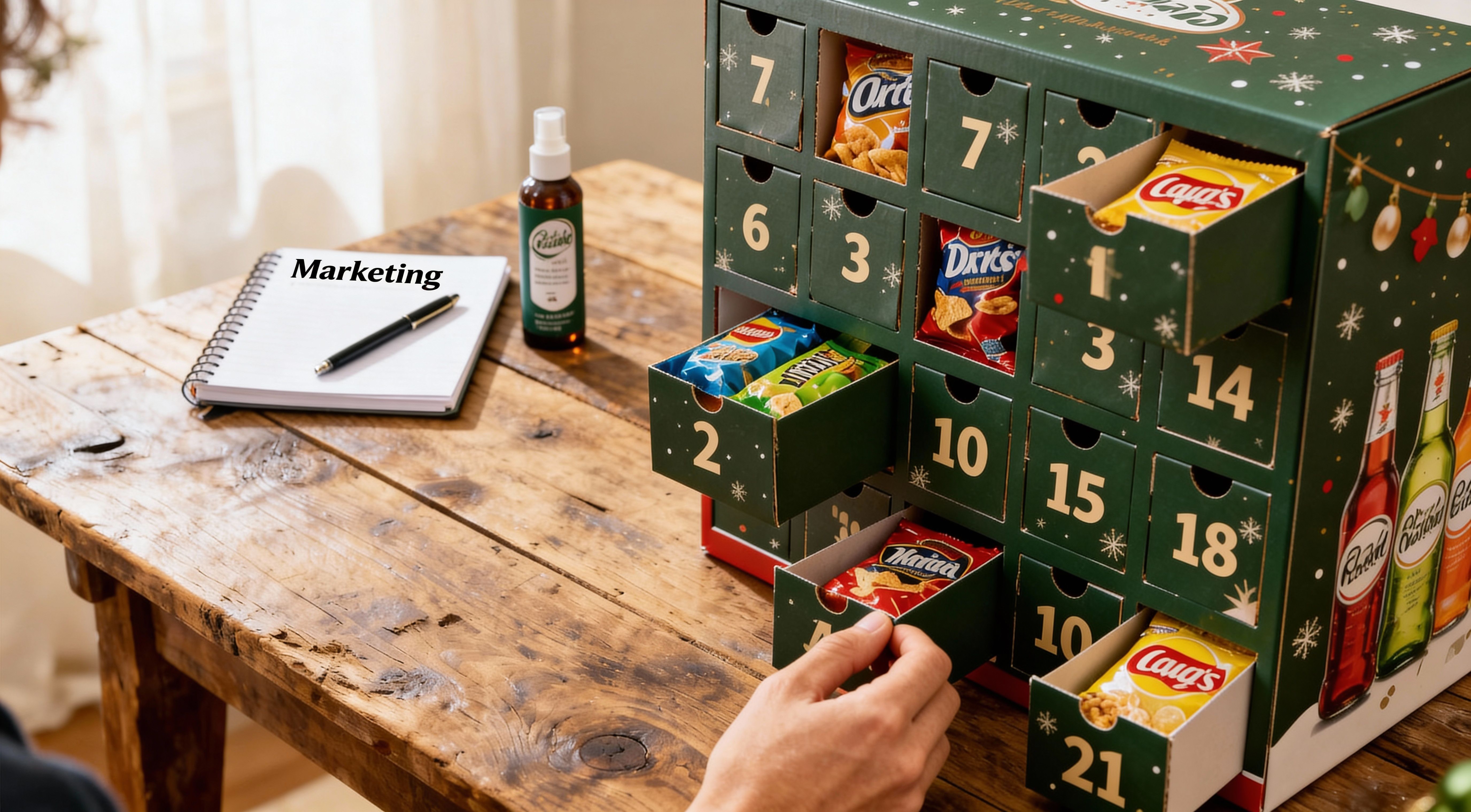 Calendario adviento Degustabox: guía práctica para marcas