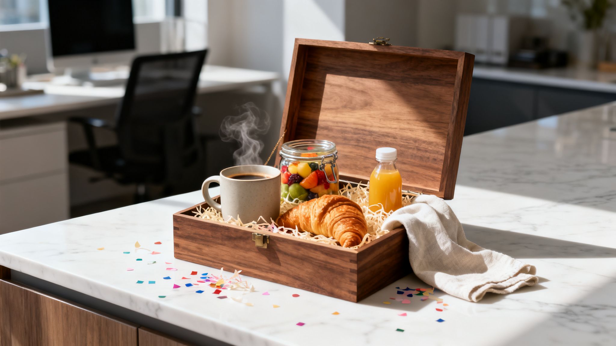 Crea una caja de desayuno sorpresa que conecta con tu público