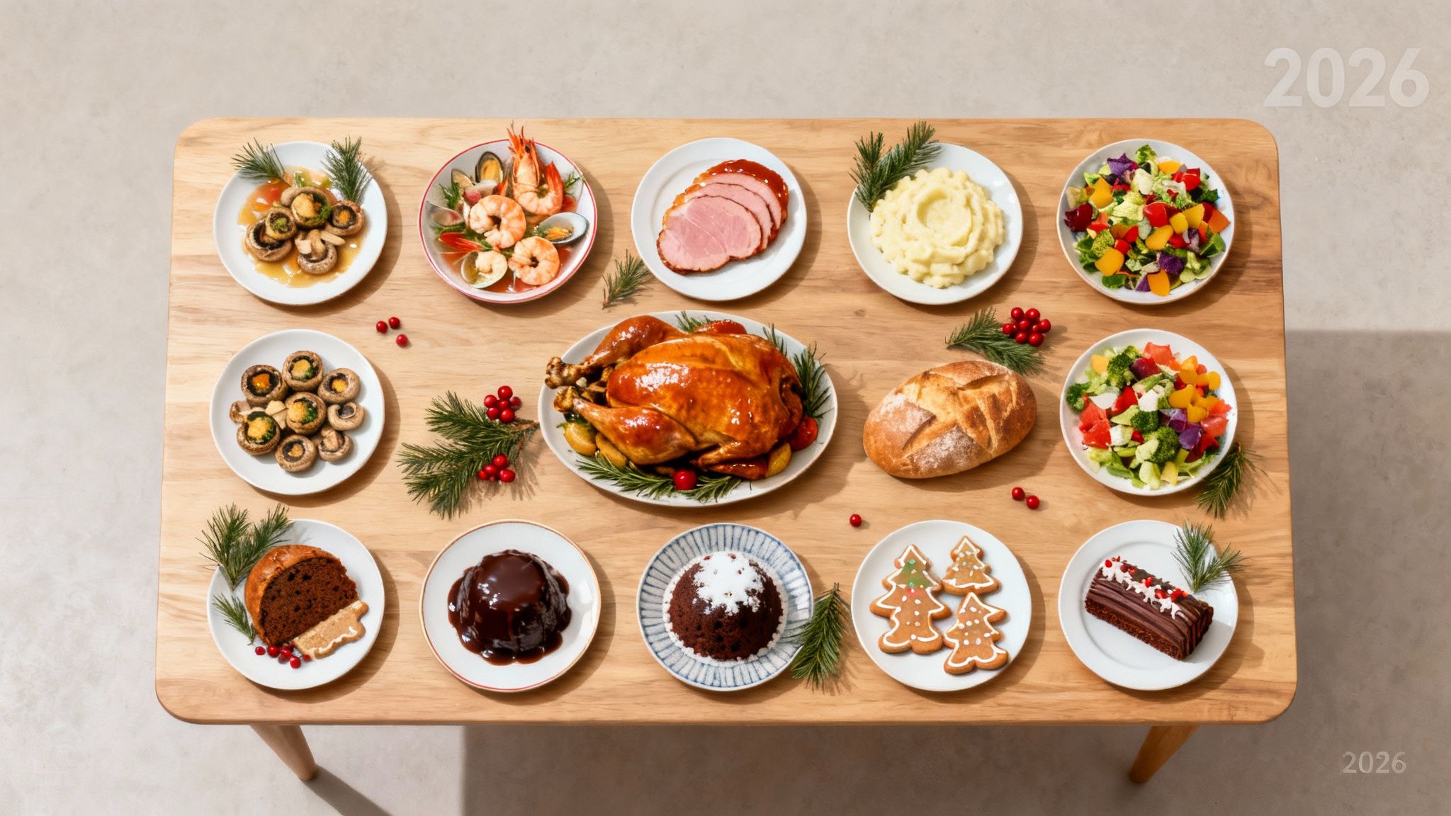 Las 10 comidas para navidad imprescindibles en tu mesa para 2026