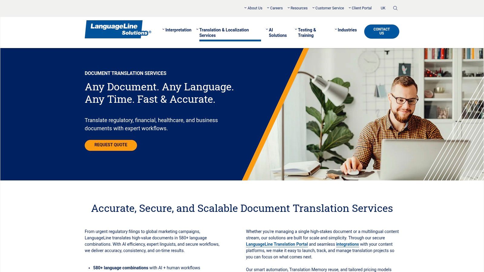 LanguageLine Solutions – Document Translation Services