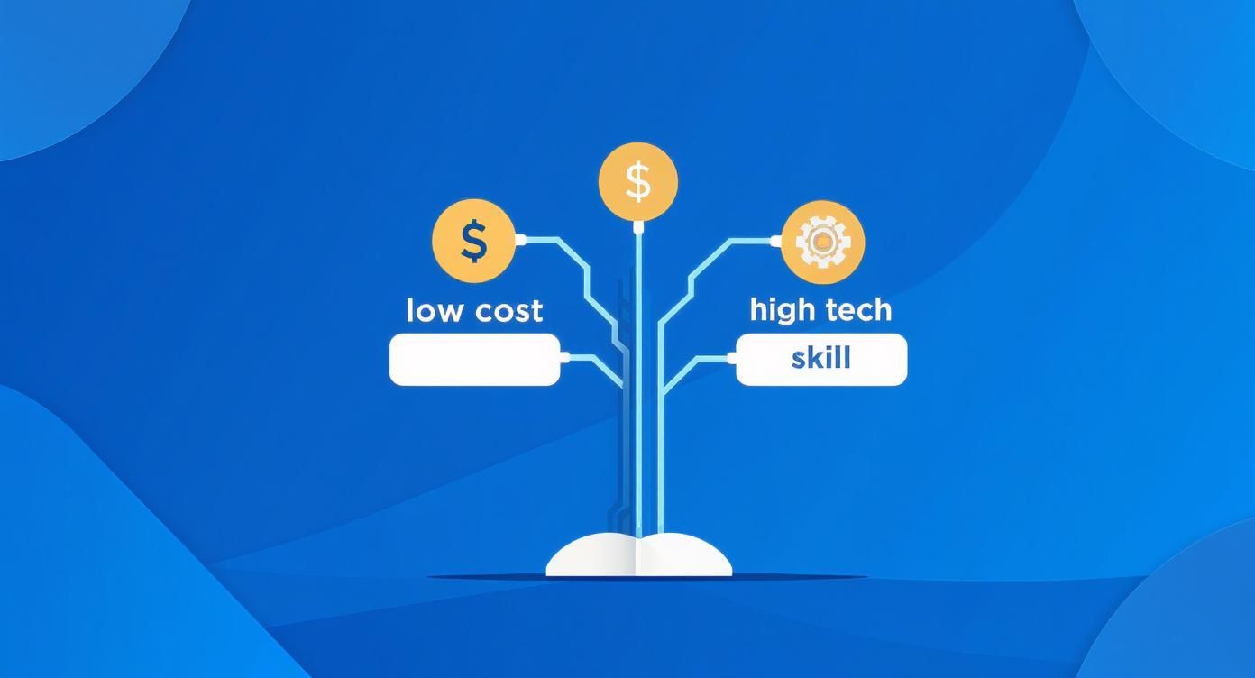 Infographic about shared hosting vs vps
