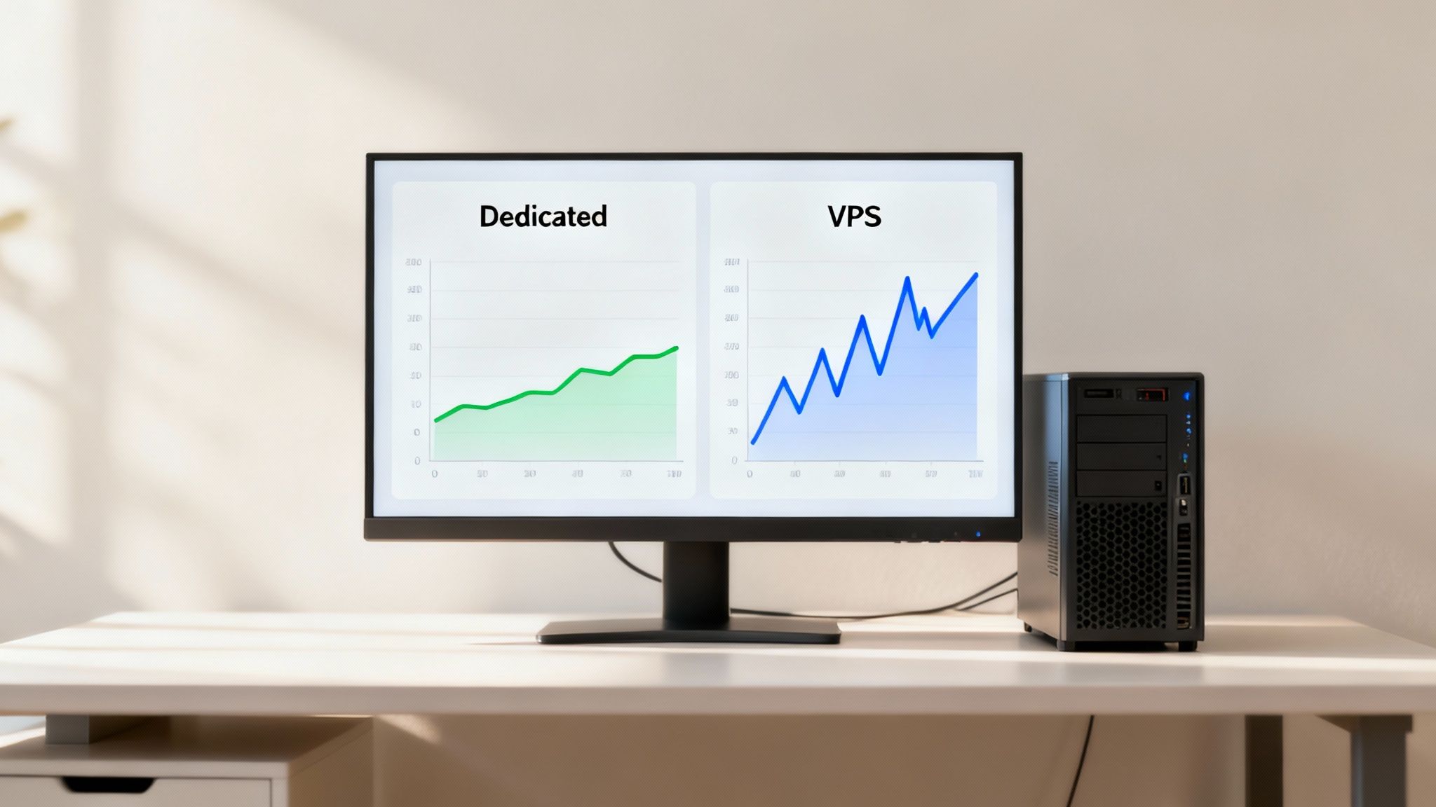 A shield icon symbolizing server security, with binary code in the background.
