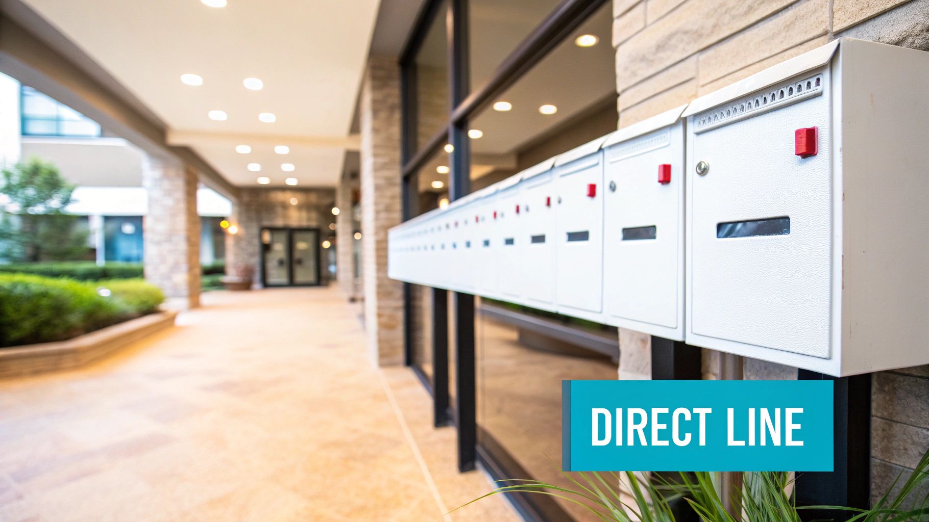 A person on a headset managing business communications with DID numbers