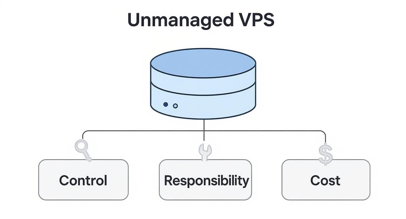 Infographic about best unmanaged vps hosting