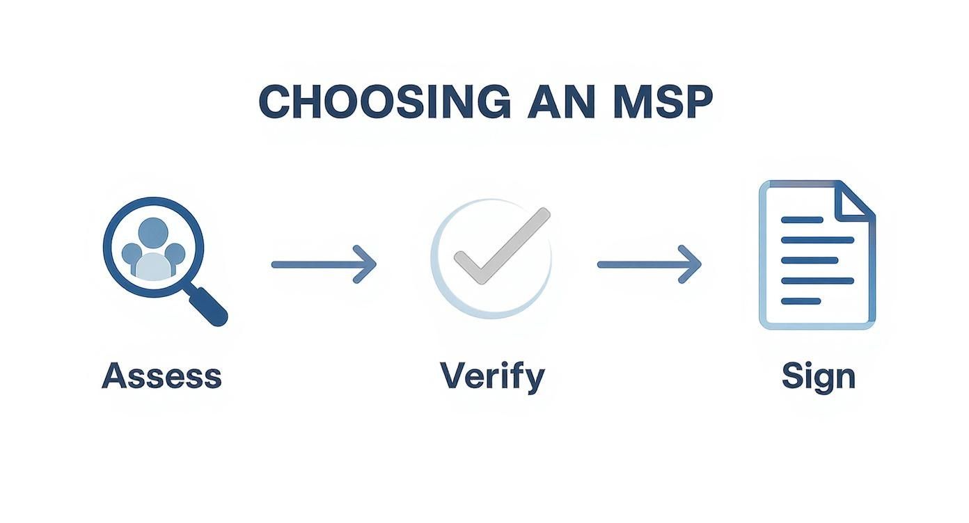 Infographic about managed it services for small business