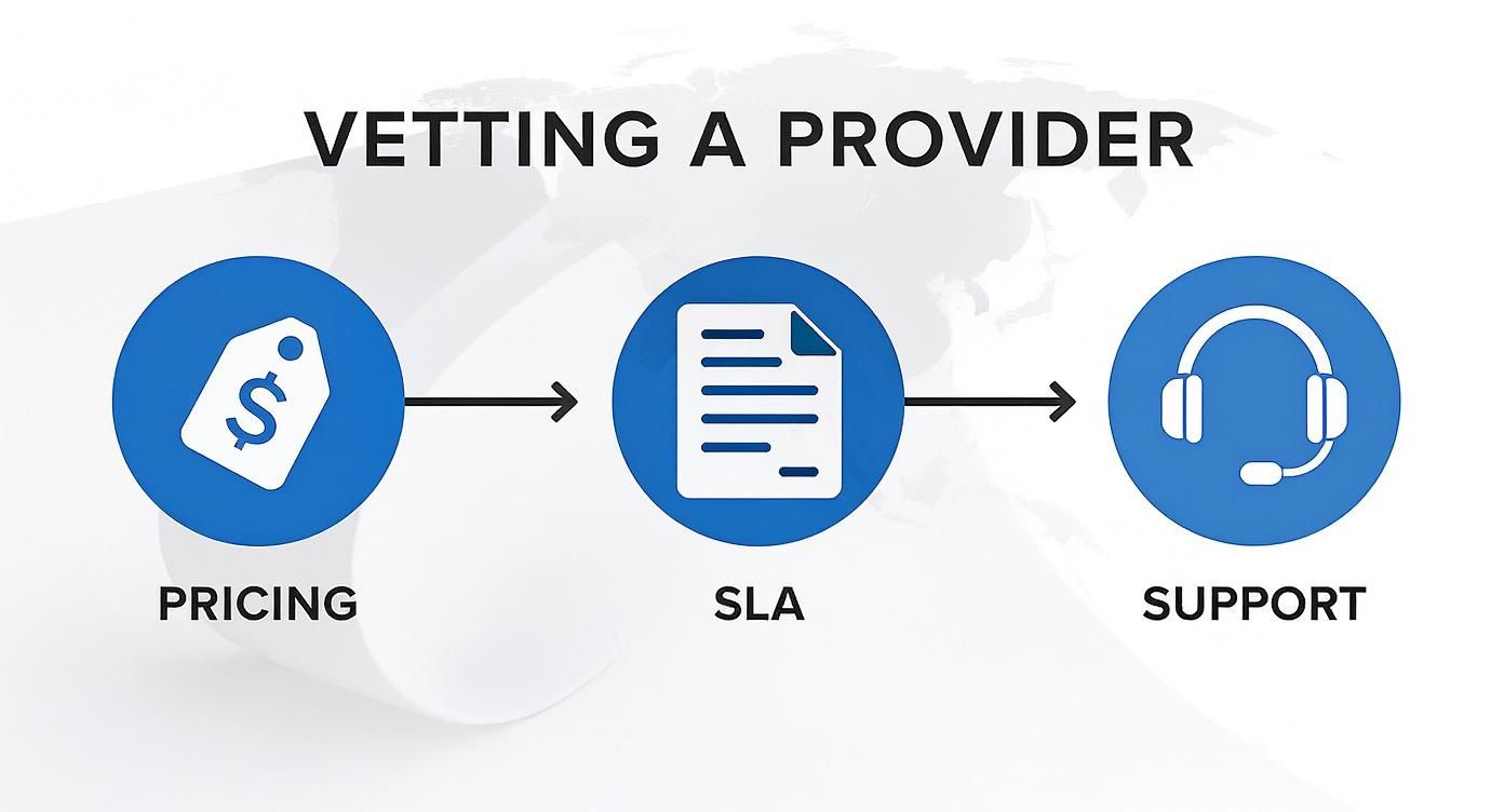 Infographic about cloud pbx provider