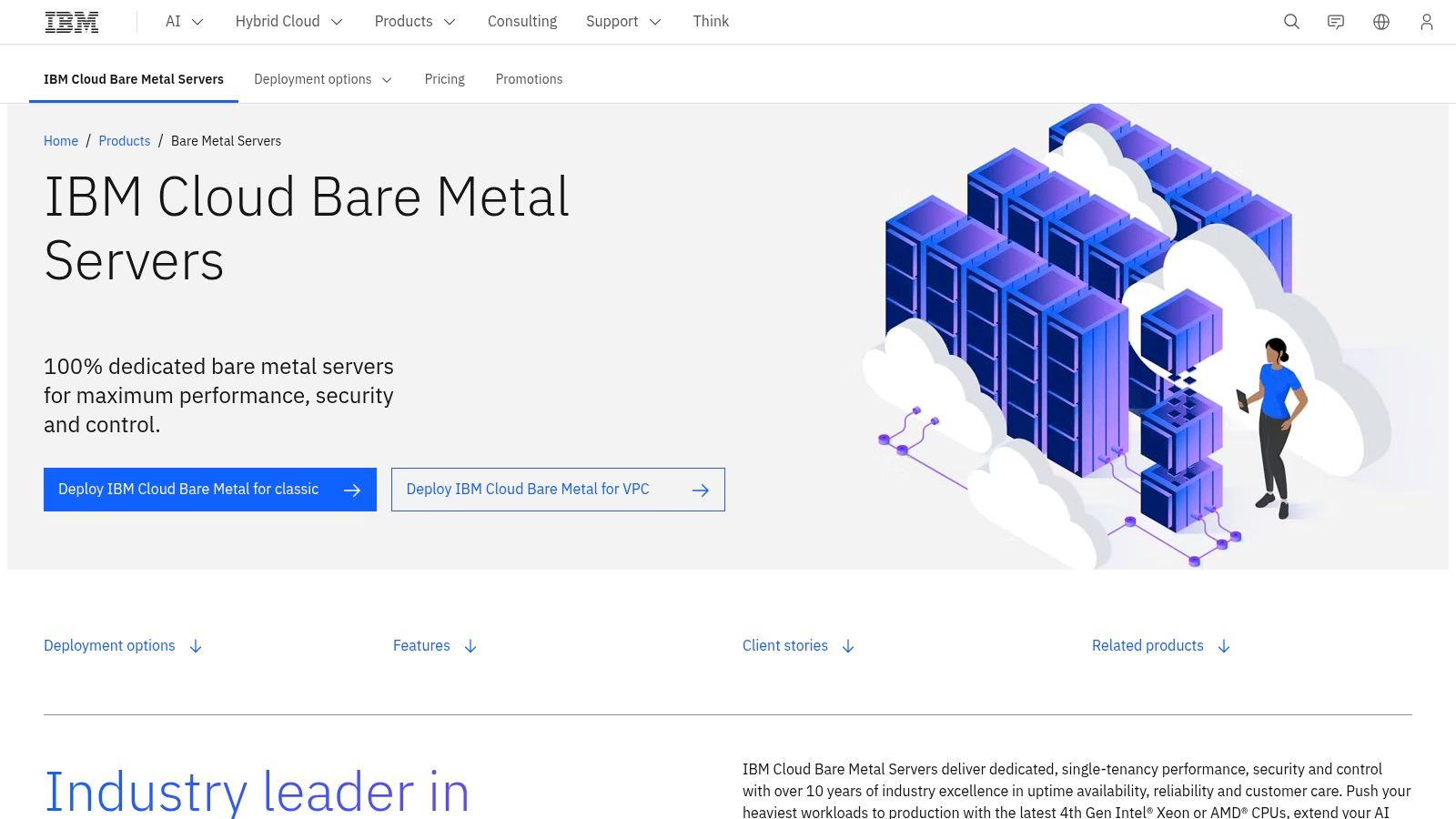 IBM Cloud – Bare Metal Servers