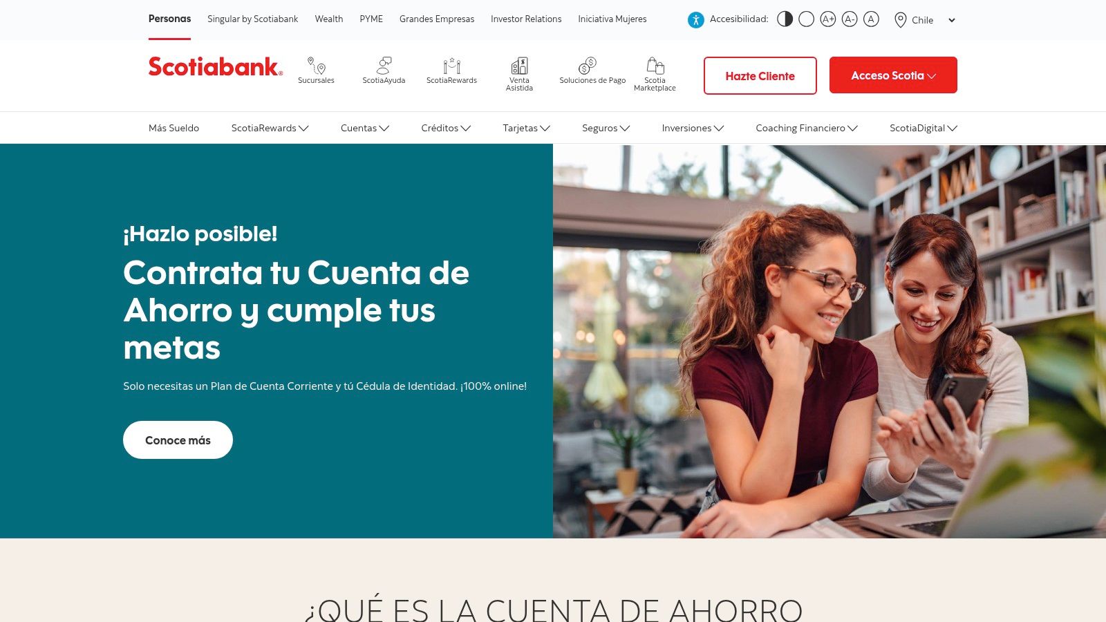 Scotiabank Chile – Cuenta de Ahorro