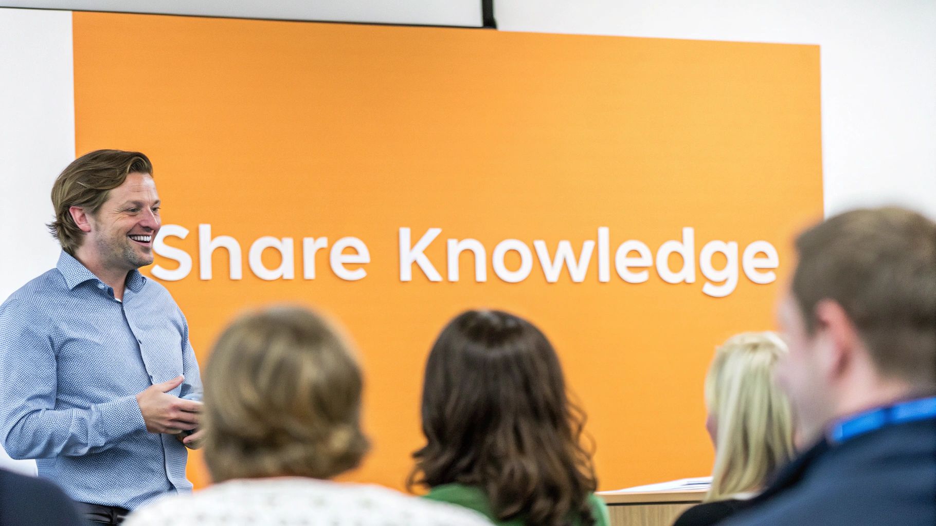 A group of professionals collaborating and shaping their industry