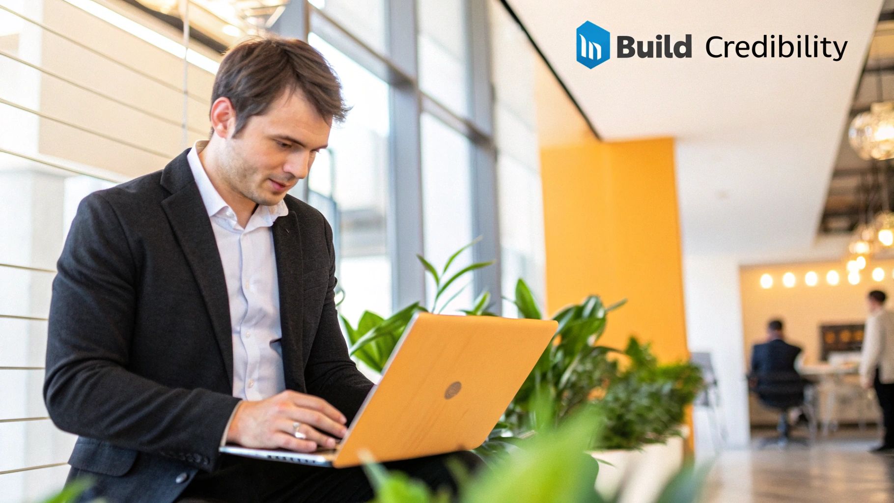 A screenshot from LinkedIn showing where to find the 'Ask for a recommendation' feature.