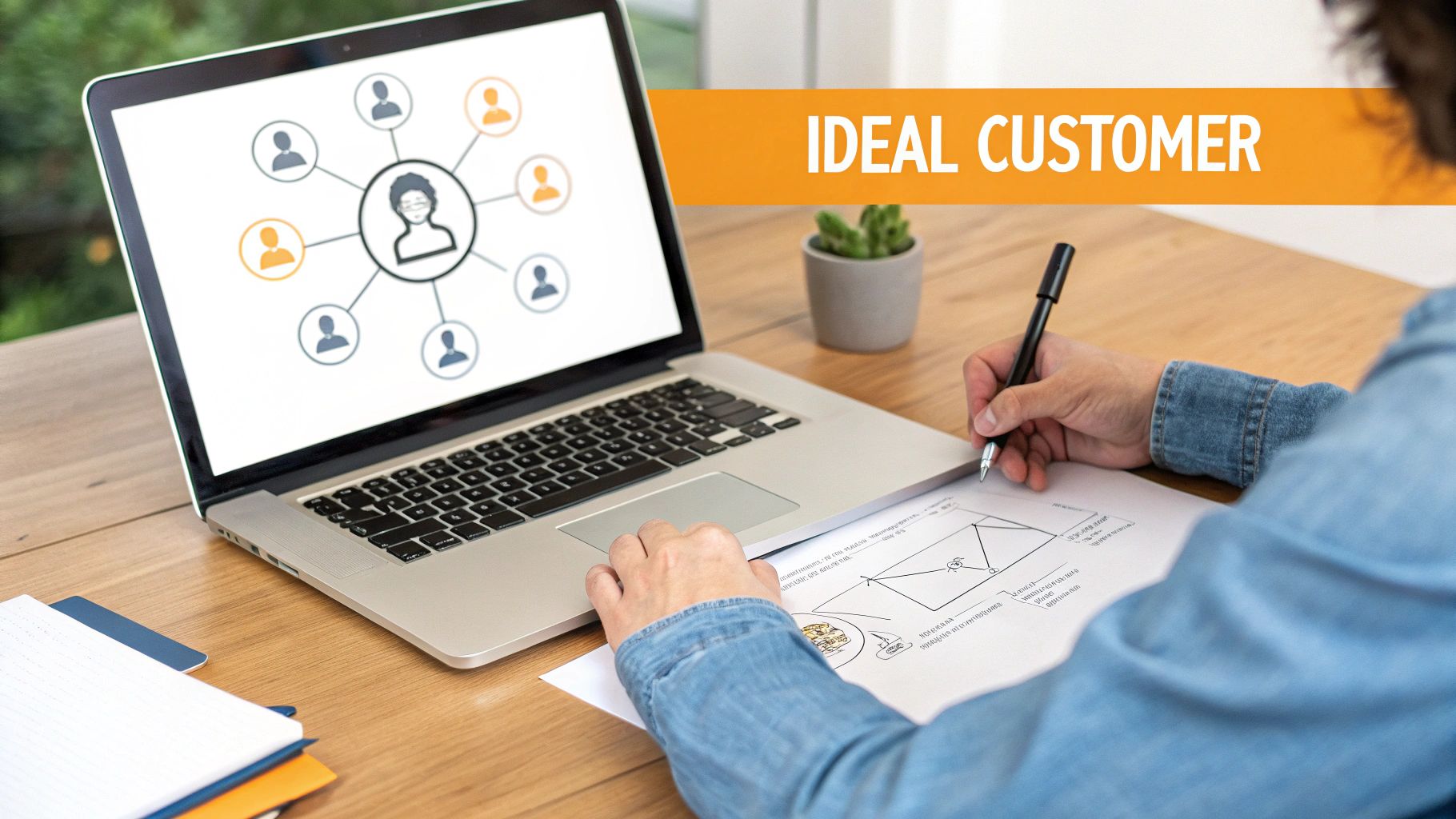 A group of people collaborating on a project, representing the foundational work of lead generation.