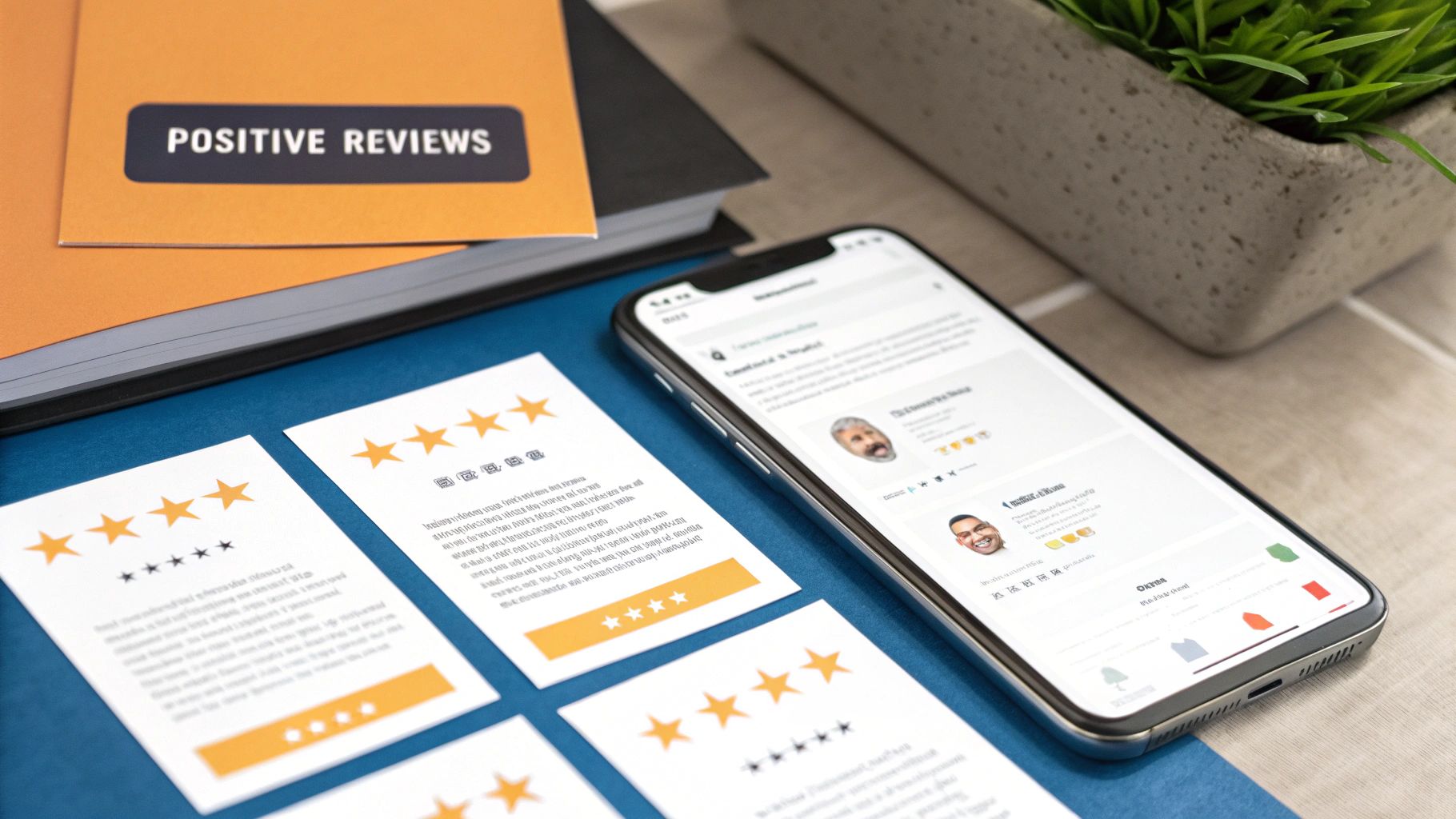 Request and Display Positive Reviews and Testimonials
