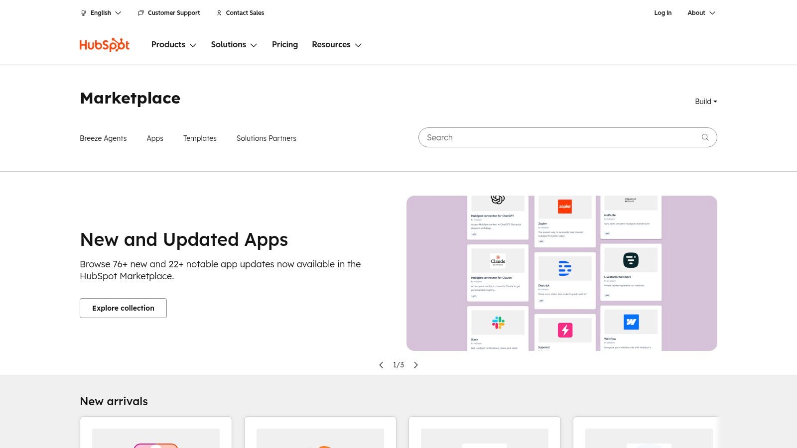 HubSpot Marketplace (incl. Breeze Agents)