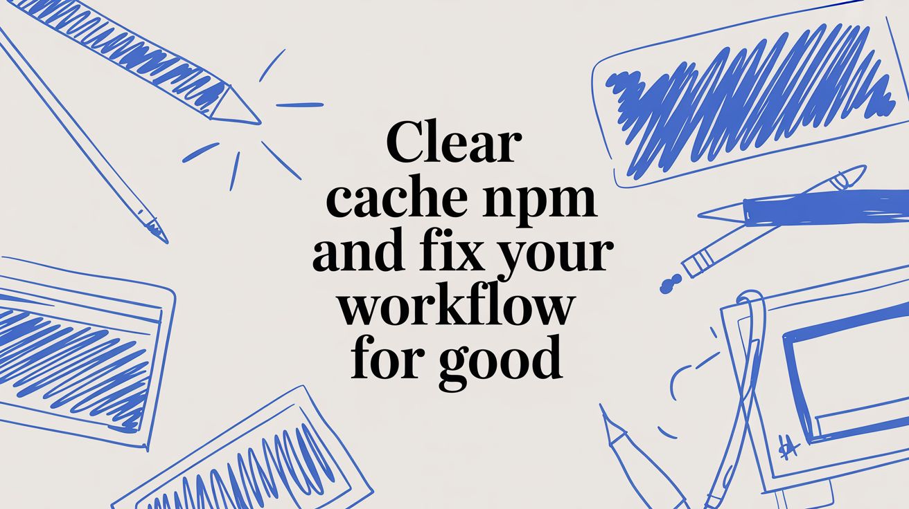 Clear Cache NPM and Fix Your Workflow for Good