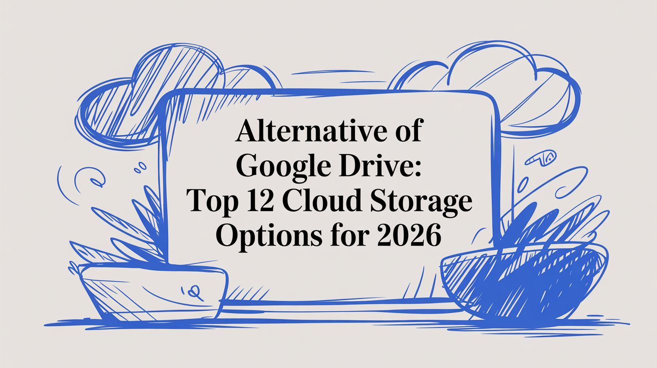 Alternative of google drive: Top 12 cloud storage options for 2026
