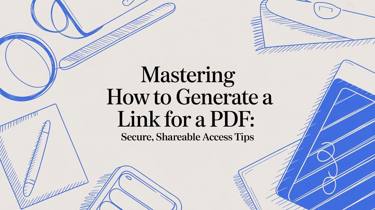 Mastering how to generate a link for a pdf: Secure, Shareable Access Tips