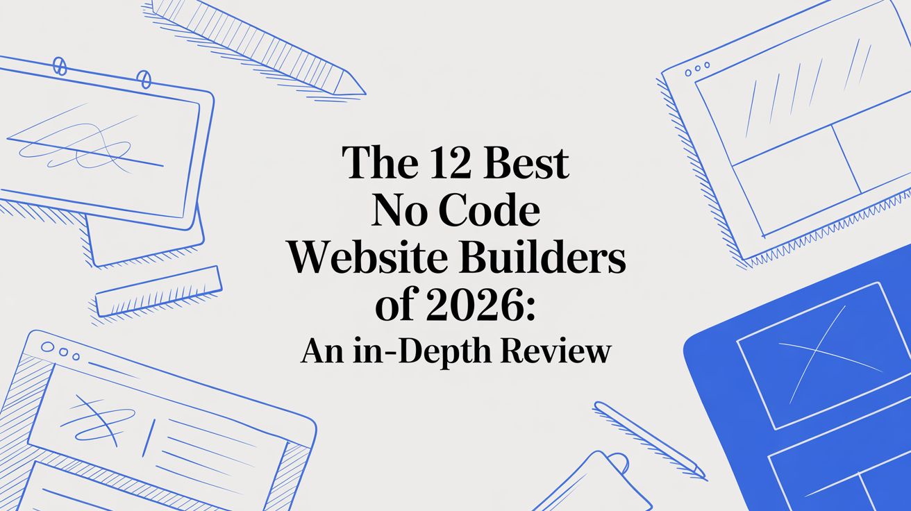 The 12 Best No Code Website Builders of 2026: An In-Depth Review