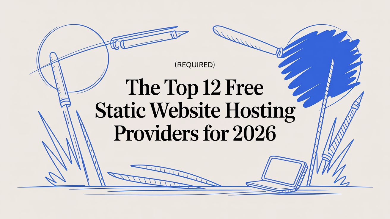 The Top 12 Free Static Website Hosting Providers for 2026